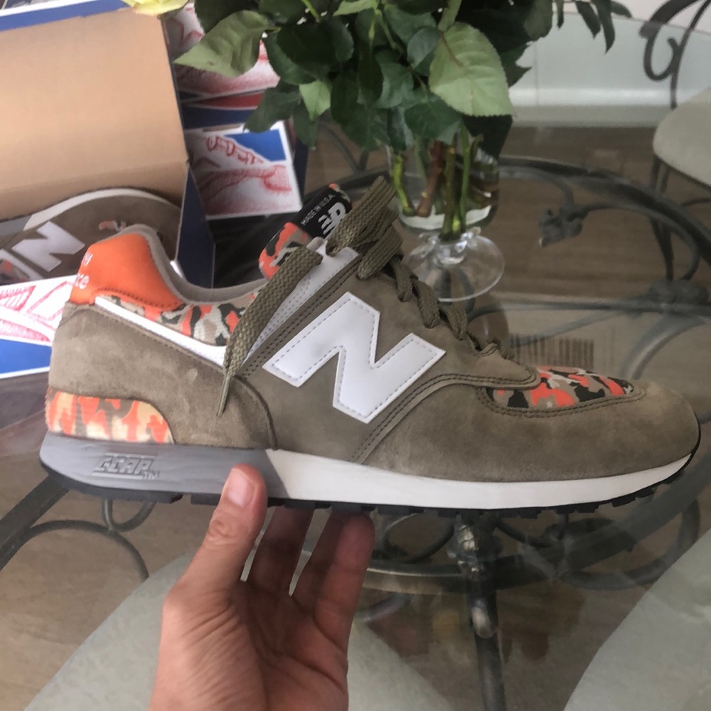 🇺🇸NEW BALANCE 576 olive camo sz 9.5 made in USA